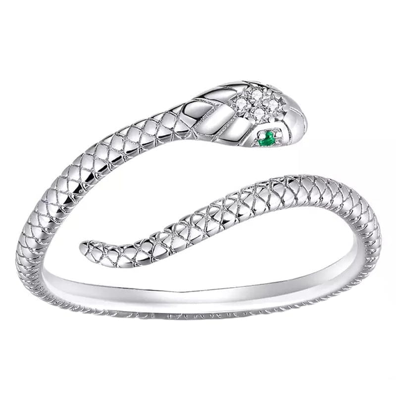 Pierścionek Srebrny - PIERŚCIONEK WĄŻ