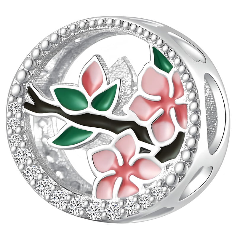 Charms do Pandora - CHARMS KWIAT BRZOSKWINI MARZEC