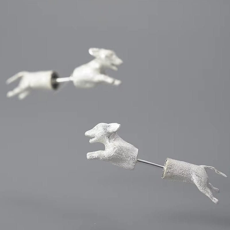 Kolczyki Srebrne - KOLCZYKI PIESKI