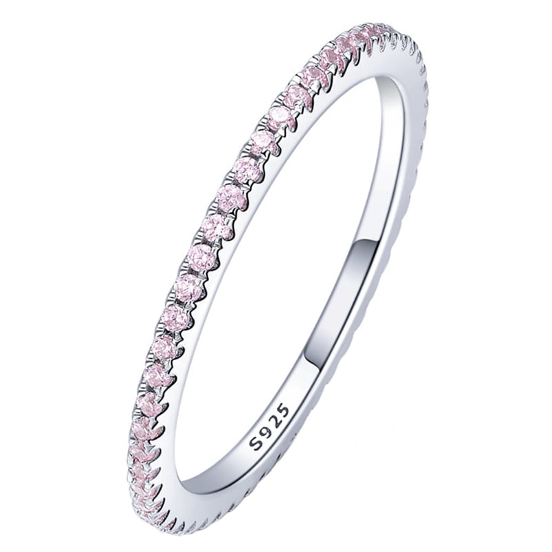 Pierścionek Srebrny - PIERŚCIONEK CYRKONIE