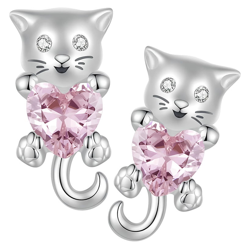 Kolczyki Srebrne - KOLCZYKI DLA DZIEWCZYNKI