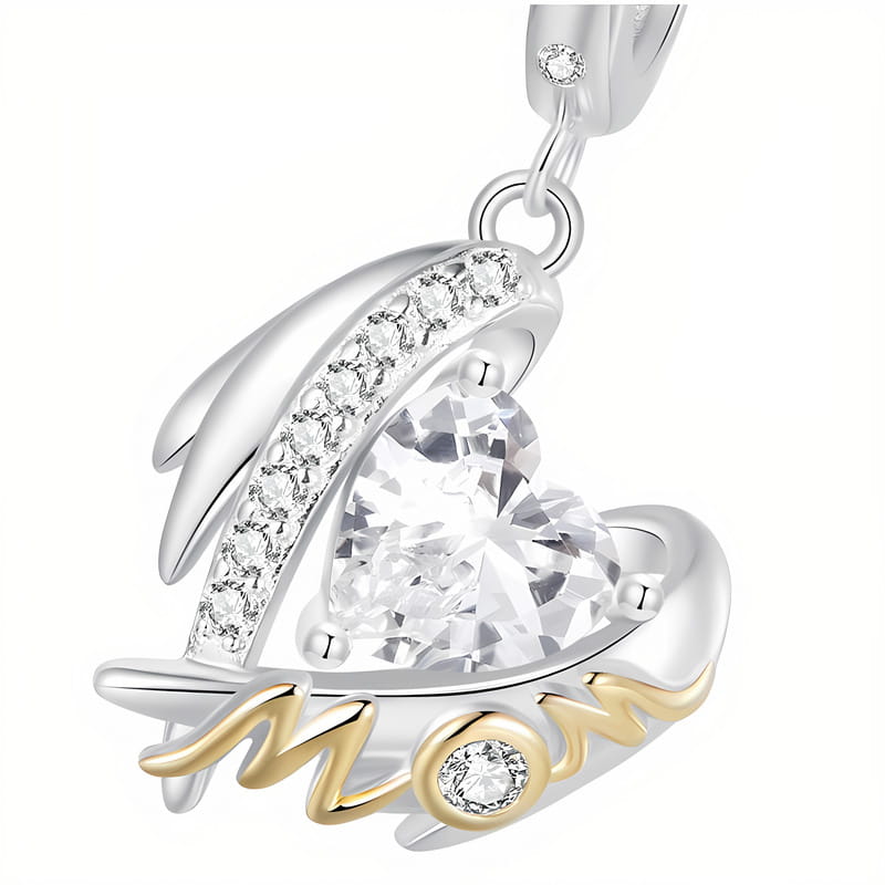 Charms do Pandora - CHARMS SERCE SKRZYDŁA