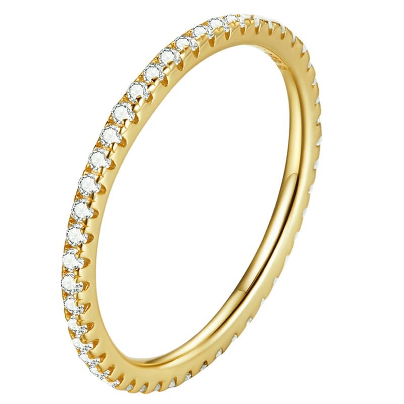 Złoty Pierścionek - PIERŚCIONEK CYRKONIE