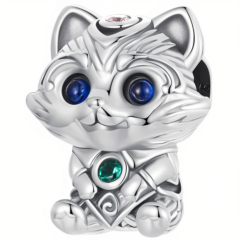 Charms do Pandora - CHARMS NIEBIESKOOKI KOTEK