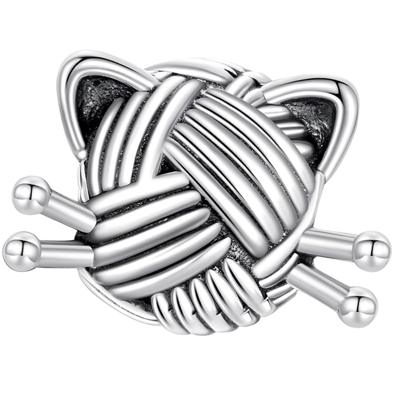 Charms do Pandora - CHARMS WEŁNIANY KOTEK