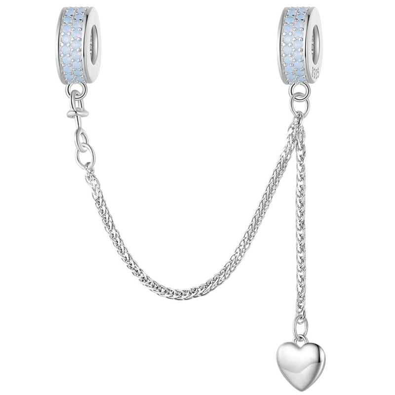 Charms do Pandora - CHARMS ZABEZPIECZENIE PAVE SERCE