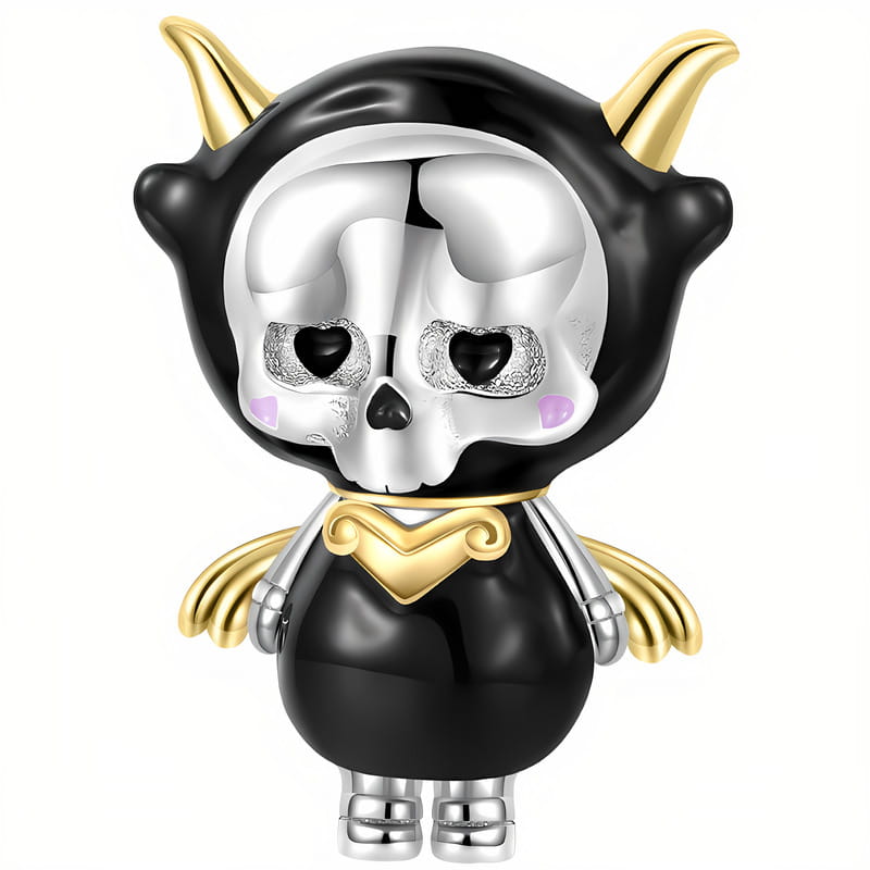 Charms do Pandora - CHARMS DIABEŁEK CZASZKA