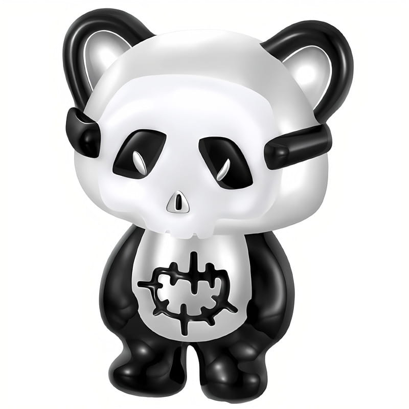 Charms do Pandora - CHARMS PANDA CZASZKA
