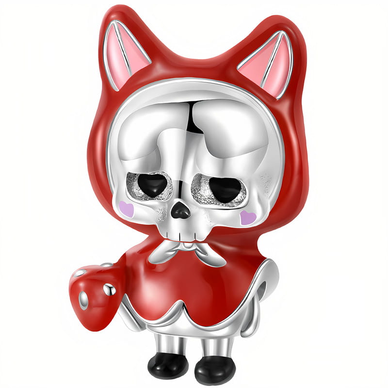 Charms do Pandora - CHARMS DIABEŁEK CZASZKA