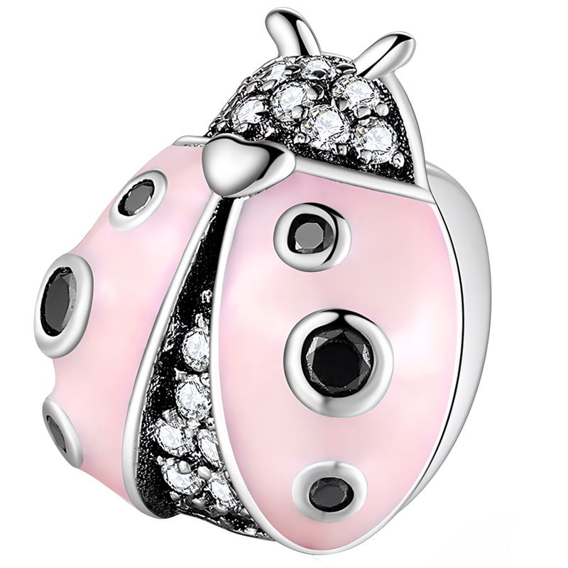 Charms do Pandora - CHARMS STOPER BIEDRONKA