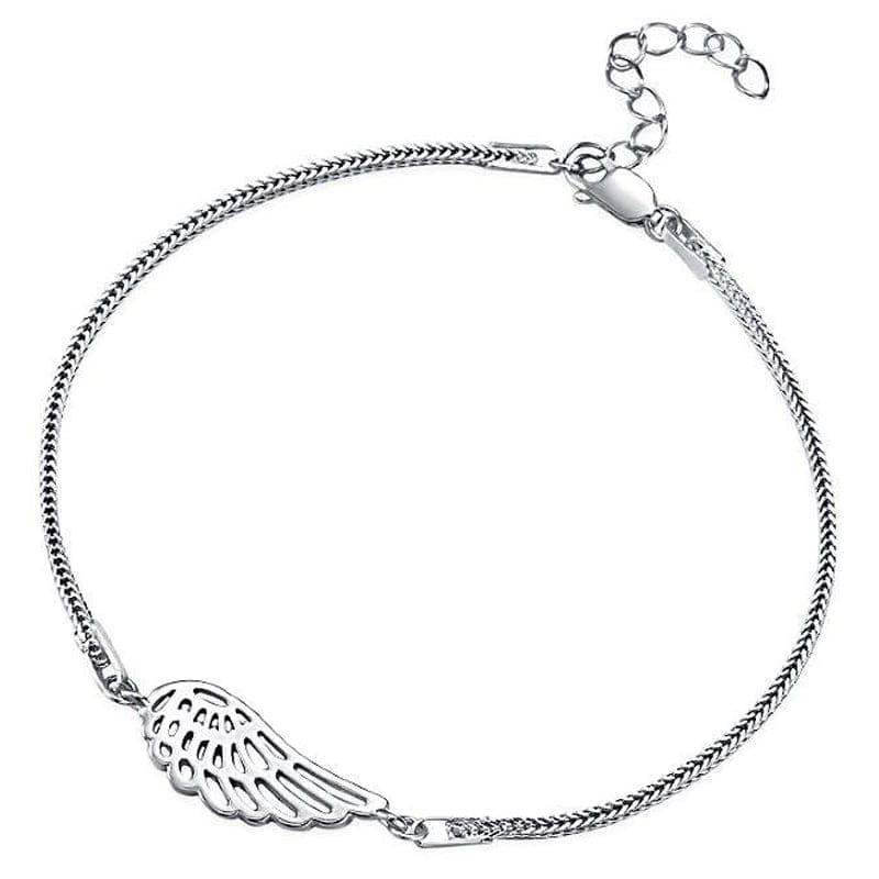 Bransoletka Srebrna - BRANSOLETKA PIÓRKO