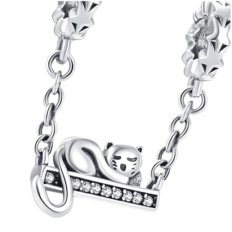 Charms do Pandora - CHARMS ŚPIĄCY KOTEK