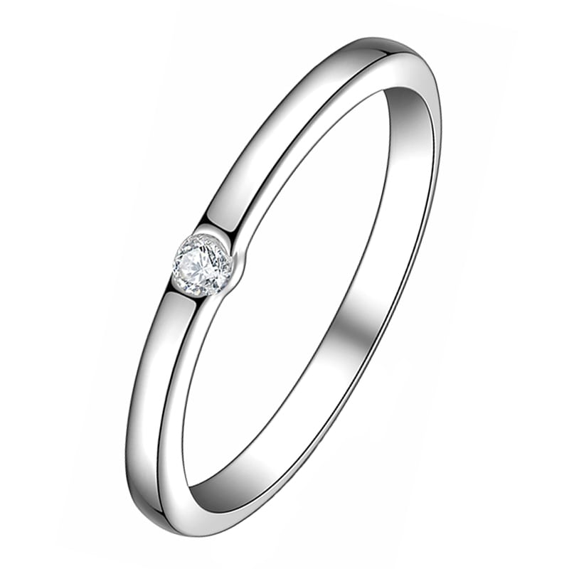 Pierścionek Srebrny - PIERŚCIONEK KLASYCZNY