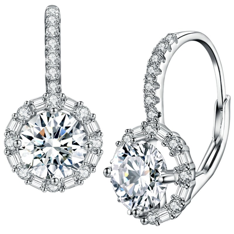 Kolczyki Srebrne - KOLCZYKI OKRĄGŁE