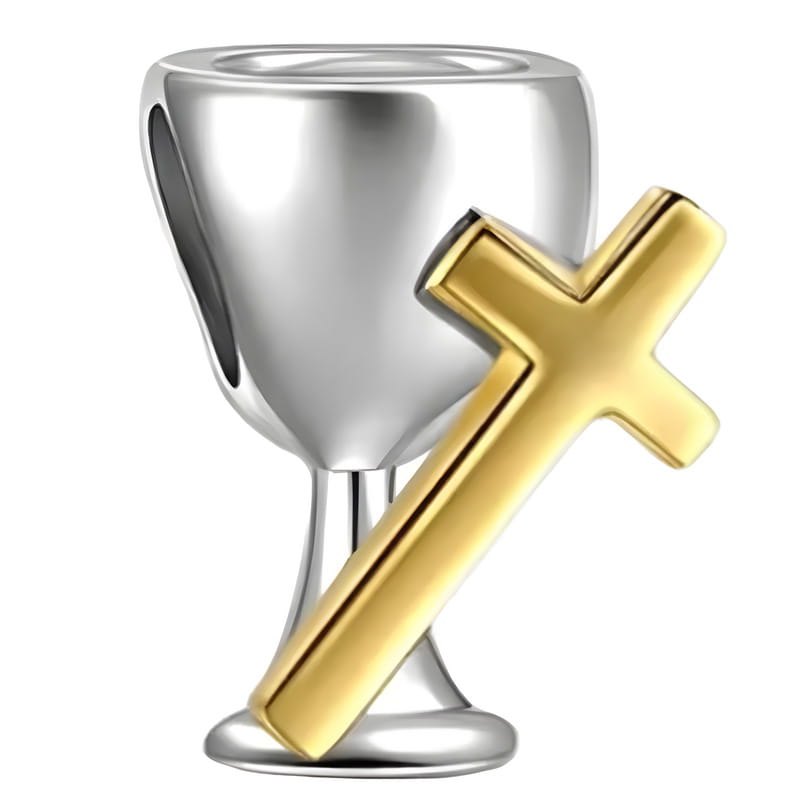 Charms do Pandora - CHARMS KIELICH I KRZYŻ