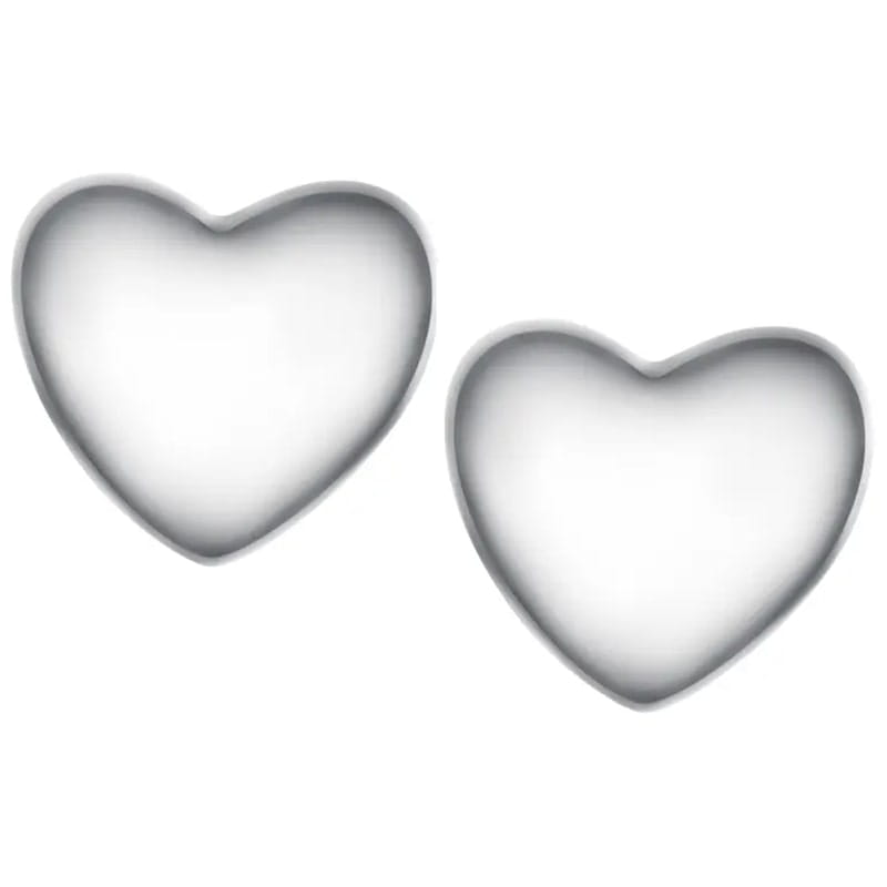 Kolczyki Srebrne - KOLCZYKI SERCA