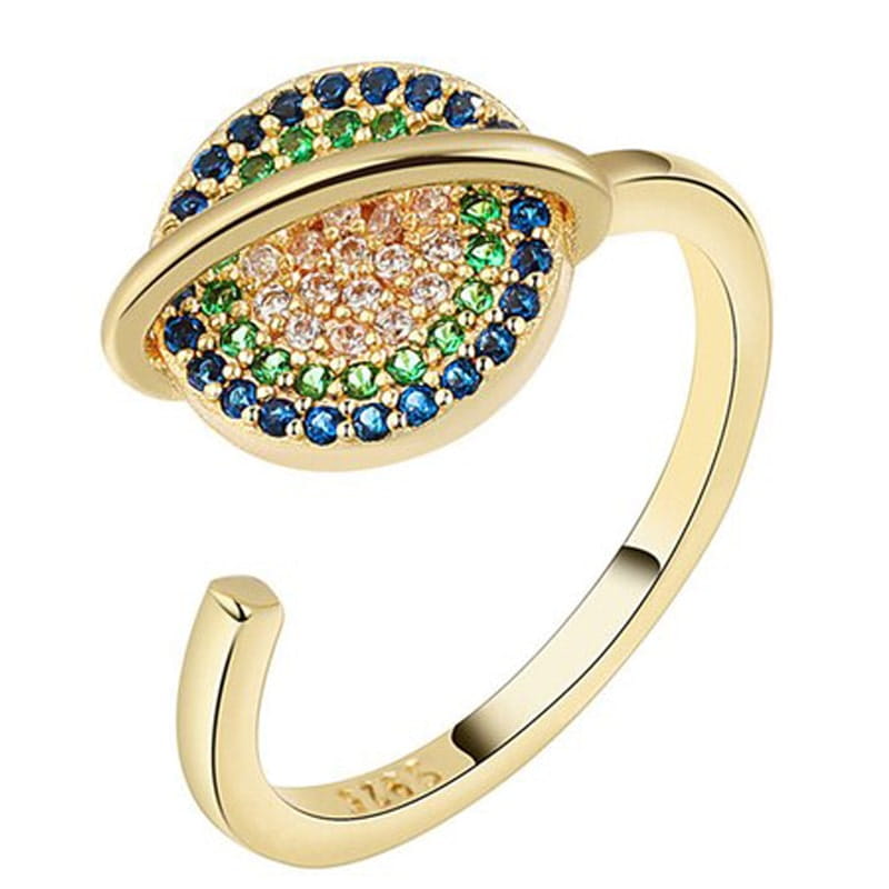 Pierścionek Srebrny - PIERŚCIONEK OBROTOWY