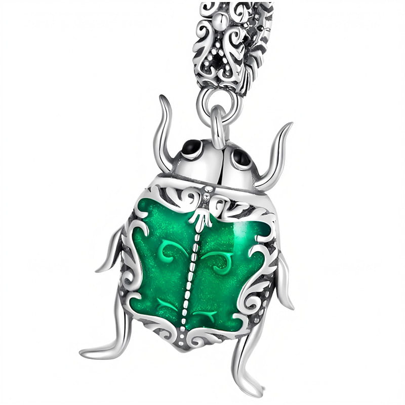 Charms do Pandora - CHARMS ZIELONY ŻUK