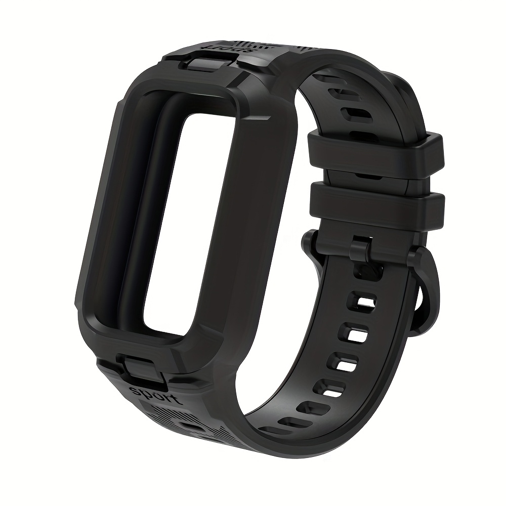 TEMU Pasek do Xiaomi Smart Band 9 Active + Etui 2w1 z materiału TPU do biegania i