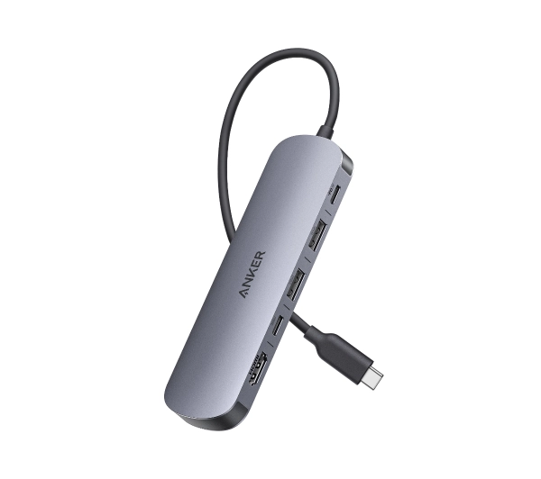Anker Nano PowerExpand A83D2HA1 7w1 USB-C Szary