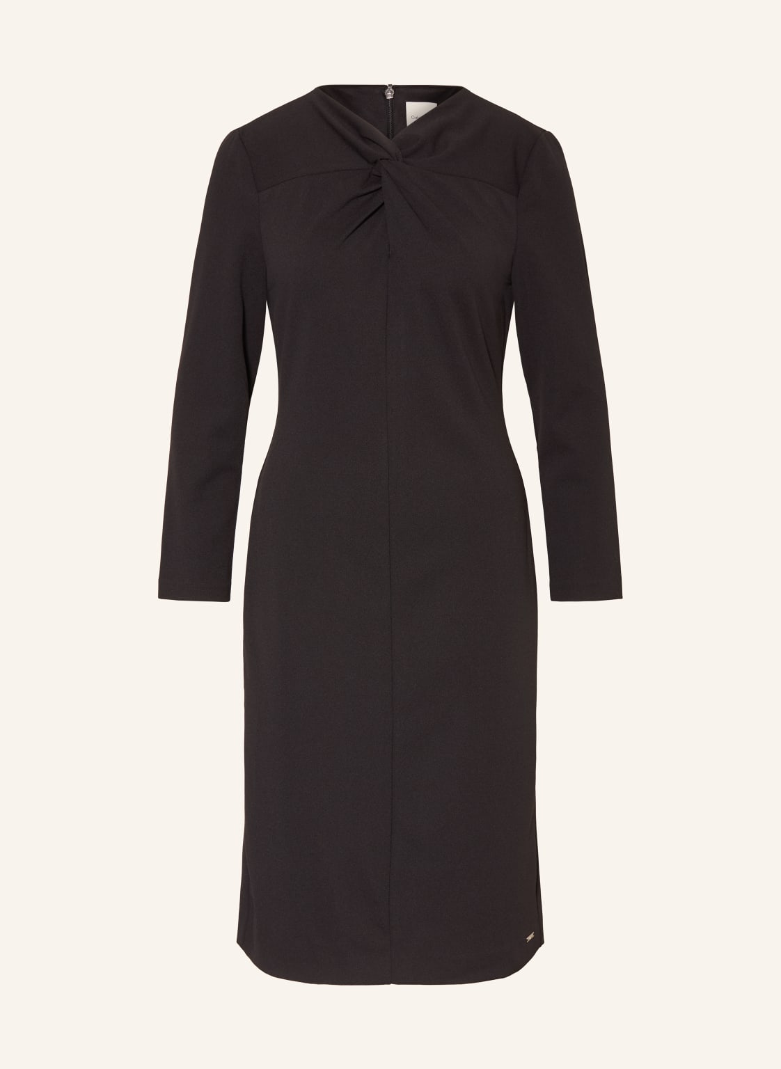 Calvin Klein Sukienka Ołówkowa schwarz