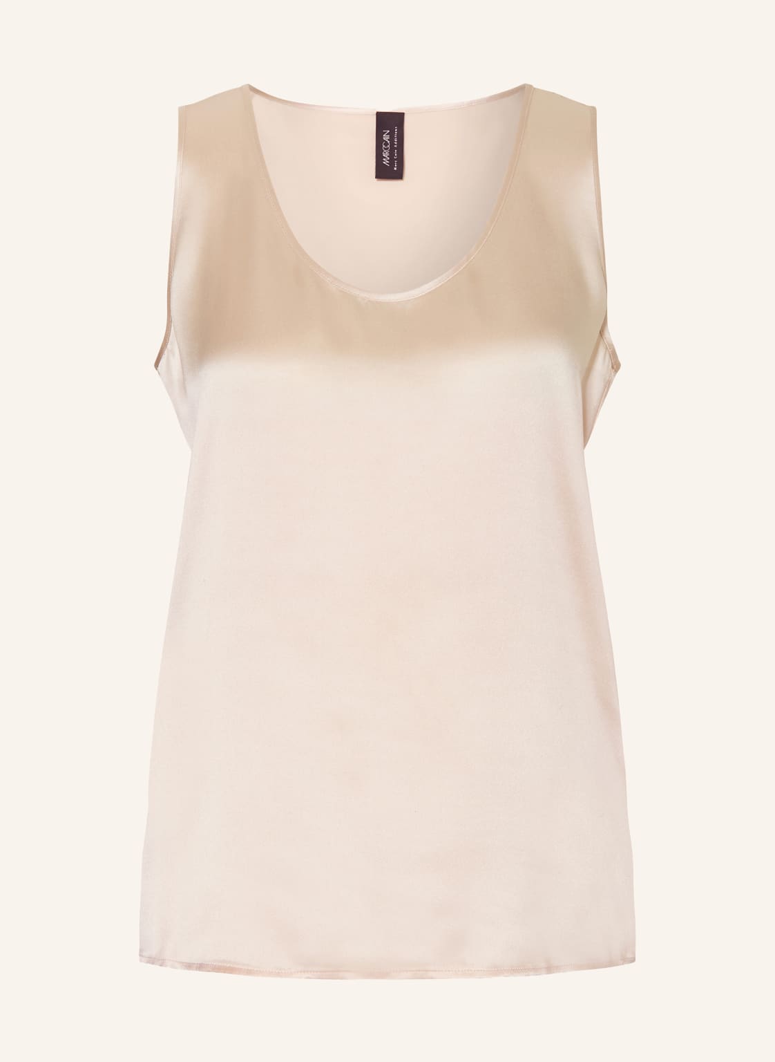 Marc Cain Top Z Jedwabiu beige