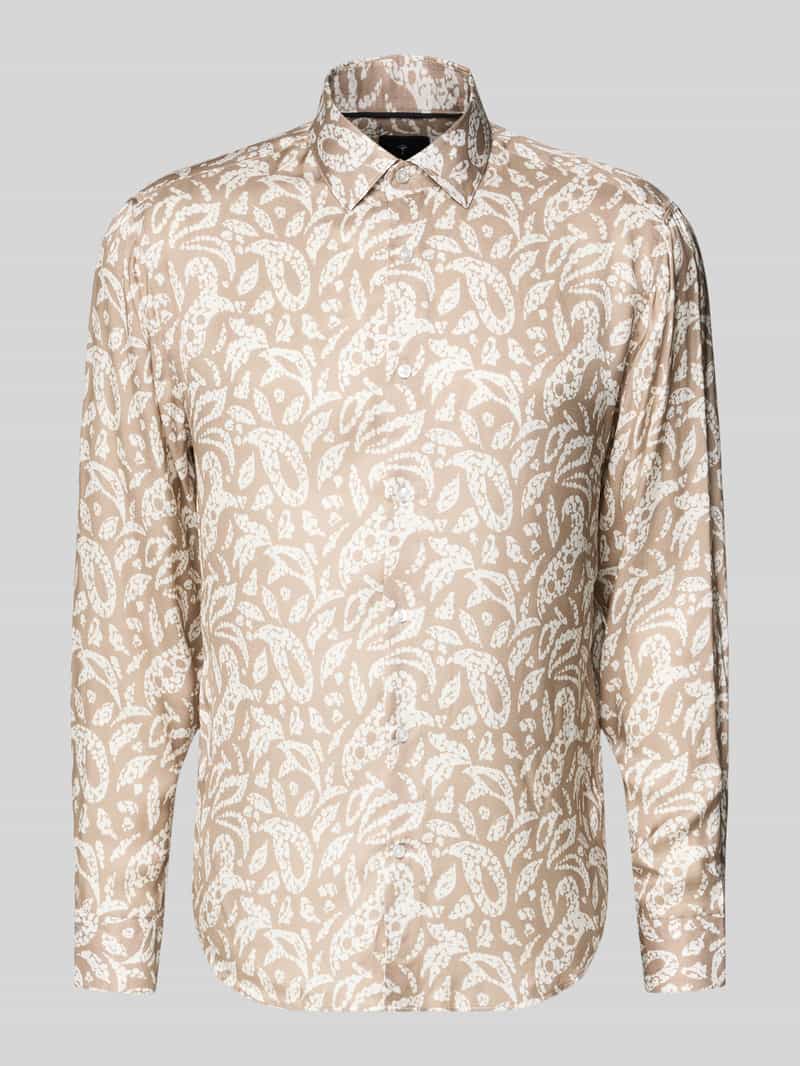 Koszula casualowa o luźnym kroju z wiskozy model ‘Matty’