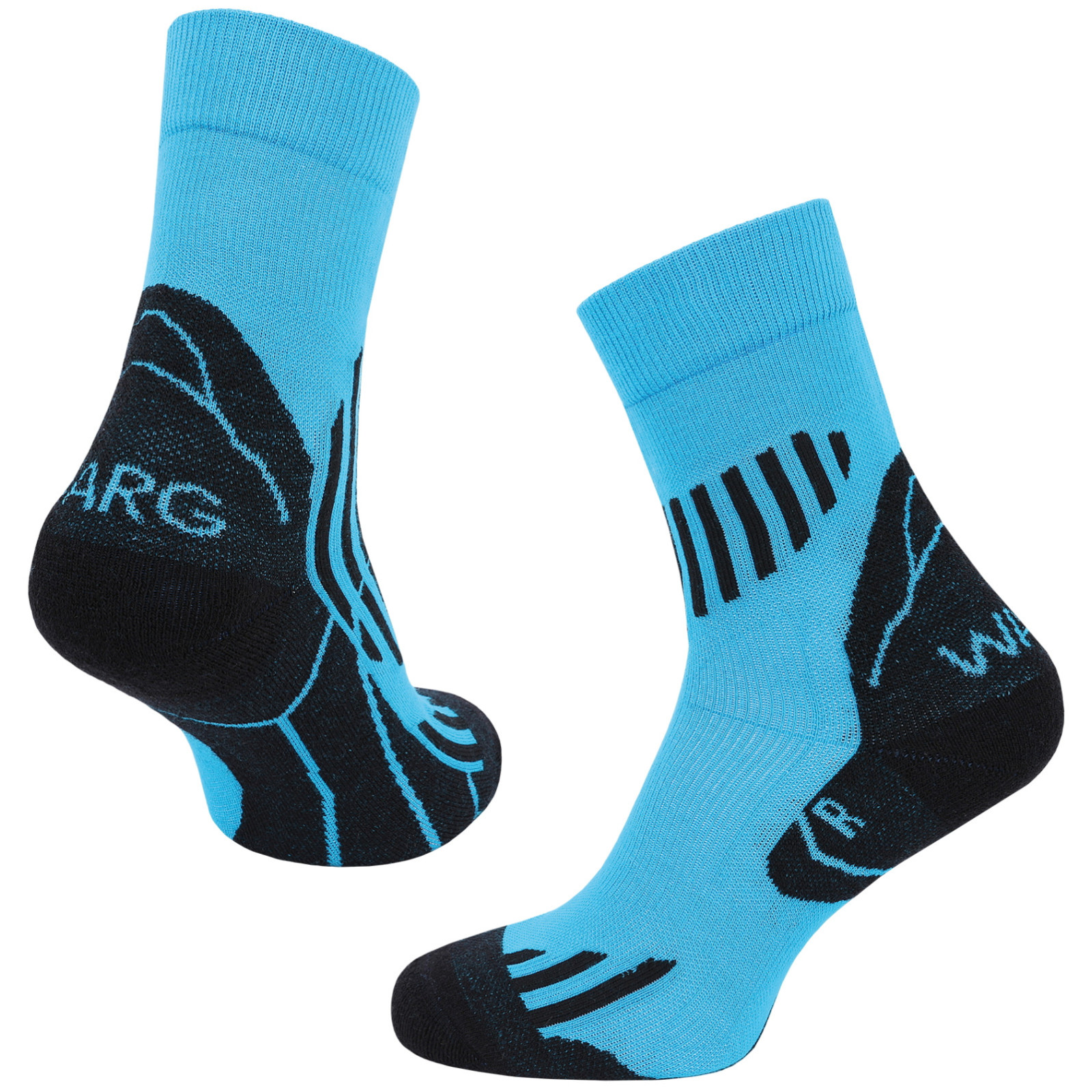 Skarpety kompresyjne Warg Performance Merino Rozmiar skarpet: 35-38 / Kolor: niebieski