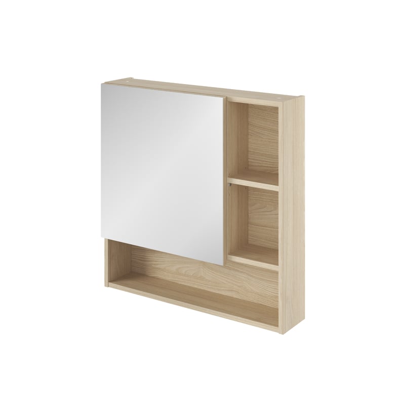 Szafka łazienkowa z lustrem EASY bez oświetlenia 70x16x70 cm dąb Sensea