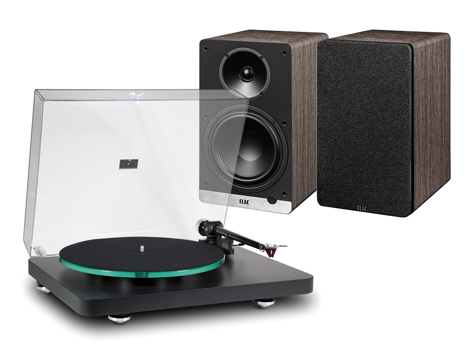 Audio-Technica C588 (czarny) + ConneX DCB61 (orzech)