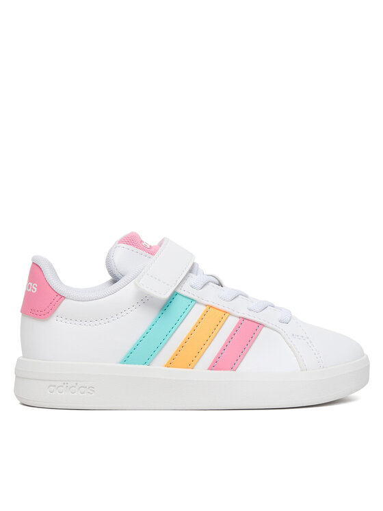 adidas Sneakersy Grand Court 3.0 El C KI6503 Biały