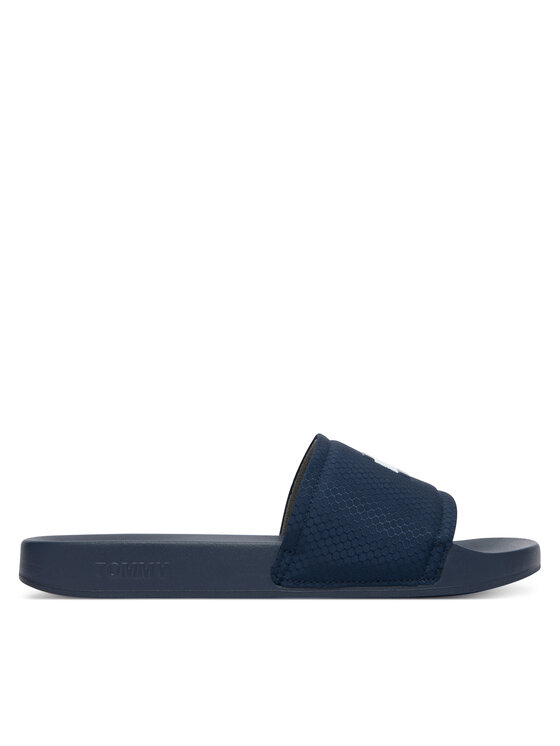 Tommy Jeans Klapki Tjm Pool Slide EM0EM01673 Granatowy
