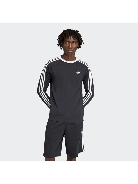 adidas Longsleeve 3-Stripes KE3546 Czarny Regular Fit