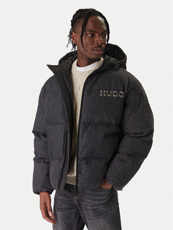 HUGO Kurtka zimowa Bowan 254W1 50546769 Czarny Regular Fit