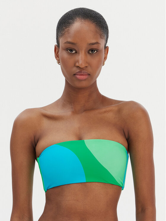Seafolly Góra od bikini Sorrento 31534-277 Zielony