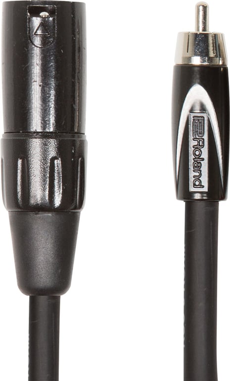 Roland RCC-10-RCXM kabel audio 3 m XLR (3-pin) RCA Czarny