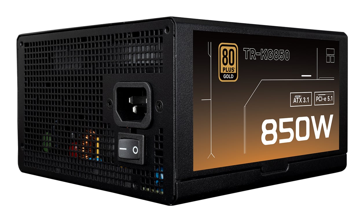 Thermalright KG-850 moduł zasilaczy 850 W 20+4 pin ATX ATX Czarny