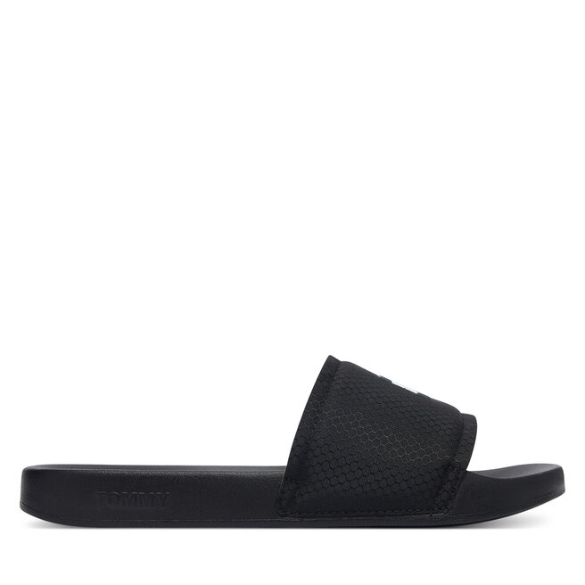Klapki Tommy Jeans Tjm Pool Slide EM0EM01673 Czarny