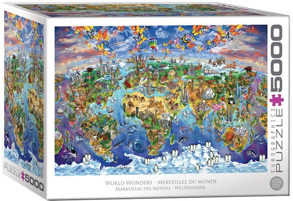Puzzle 5000 World Wonders 8520-5880