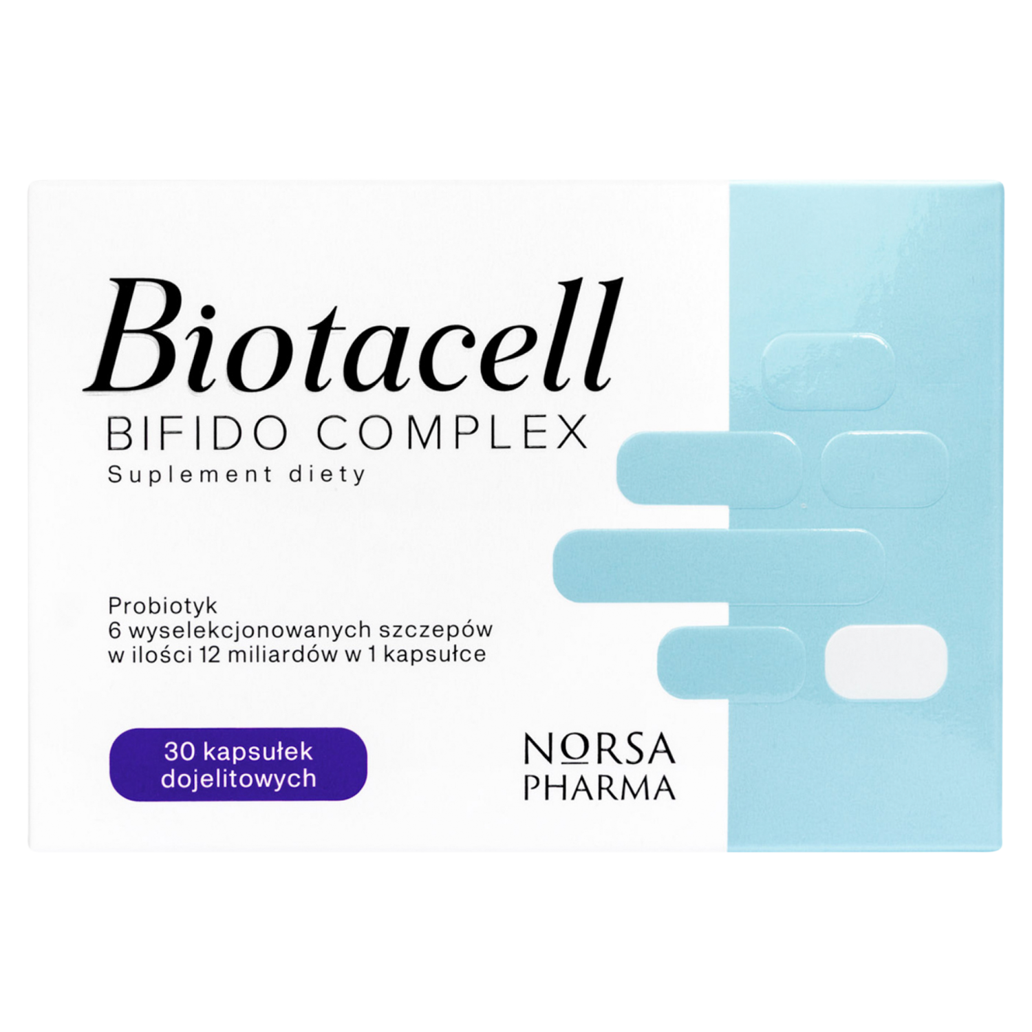 Biotacell Bifido Complex, 30 kapsułek