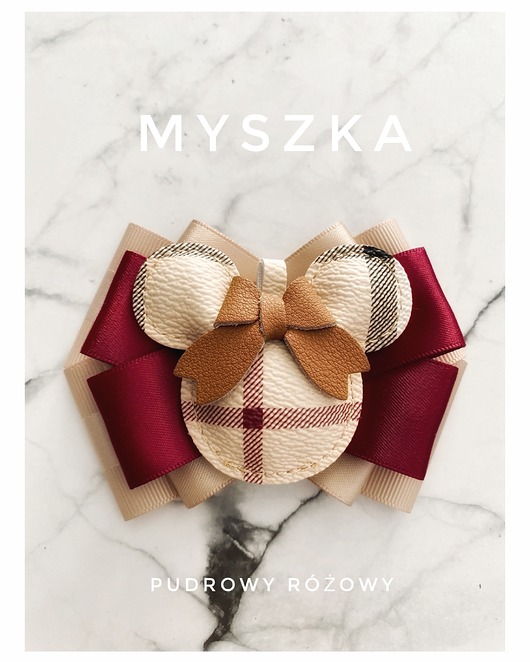 Artystyczna Brosza z Dużą Myszką ! Pop Art 1 szt