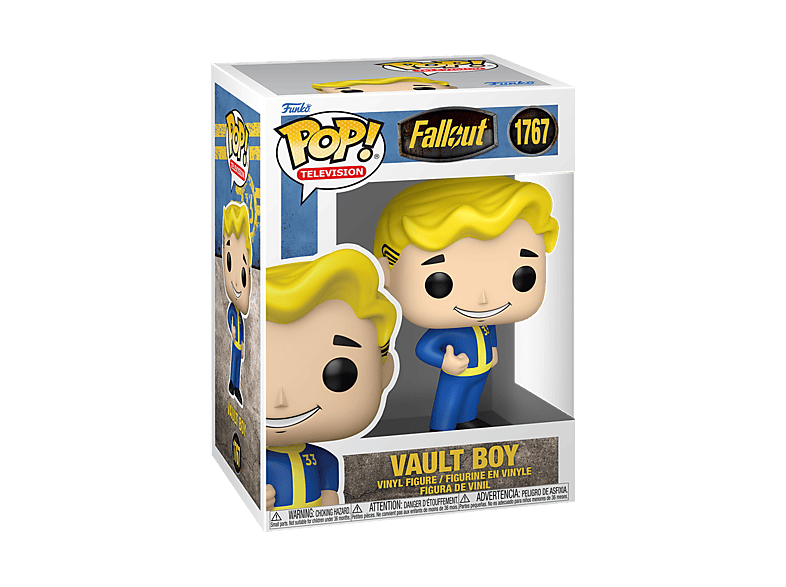 Figurka FUNKO POP TV: Fallout - 1767 Vault Boy w/Chase Wielokolorowy