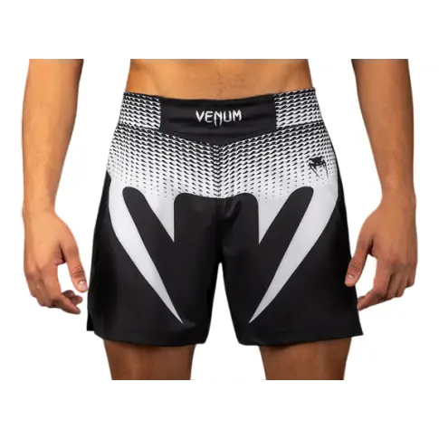 Venum Spodenki MMA Treningowe Fightshorts No Gi Black/White