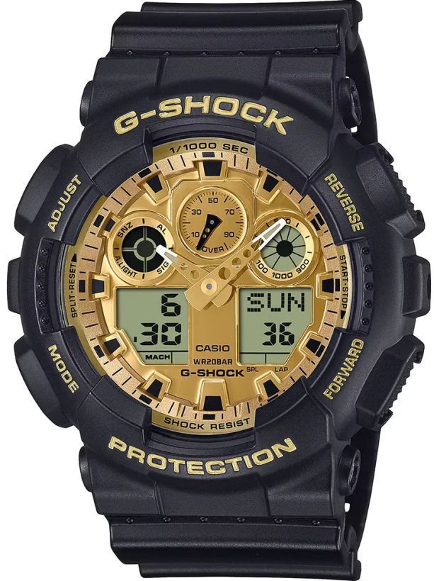 Zegarek męski Casio G-Shock GA-100GGB-1A9ER