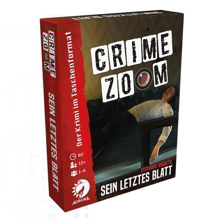 Asmodee Crime Zoom Gra planszowa Edukacyjny