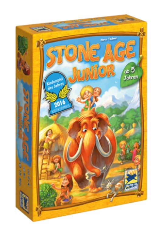 Asmodee Stone Age Junior 15 min Gra planszowa Strategia
