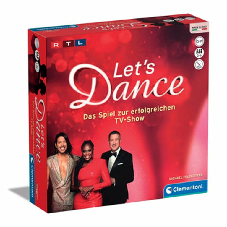 Clementoni 3 Let's Dance Gra planszowa
