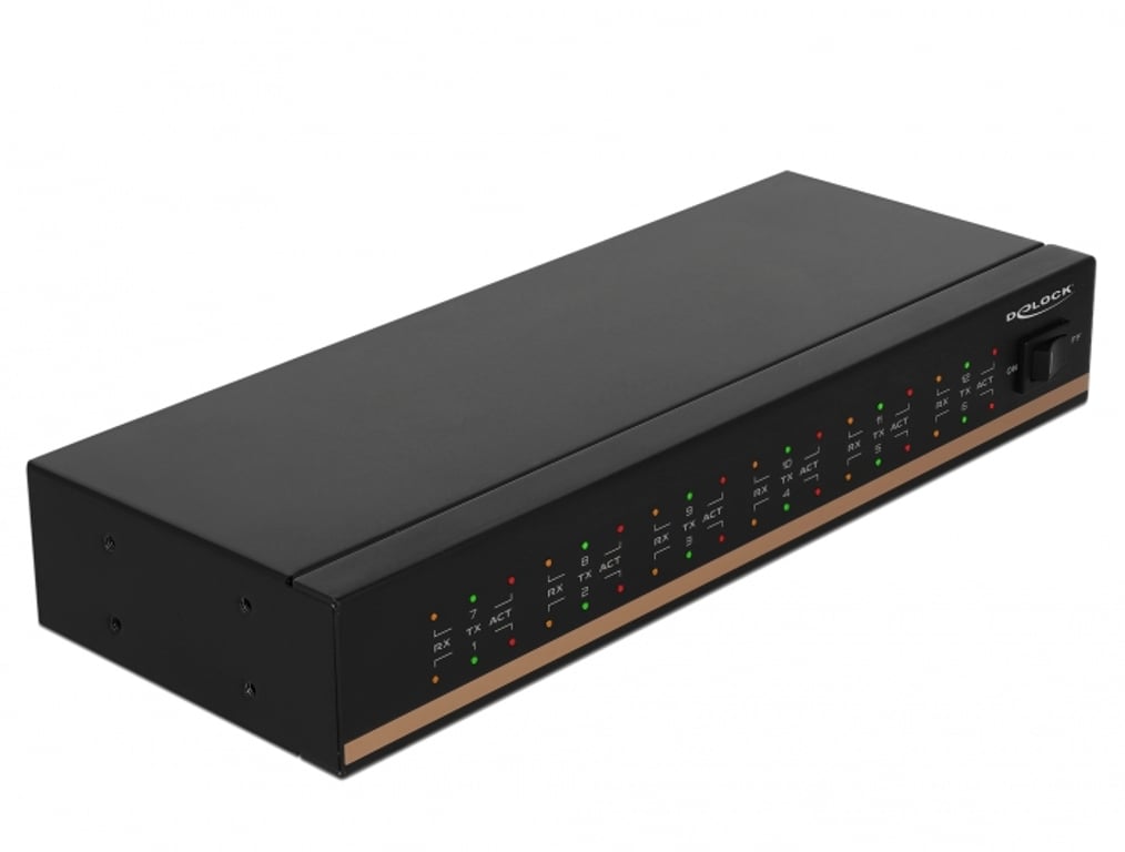 DeLOCK 64070 huby i koncentratory USB 2.0 0,4608 Mbit/s Czarny