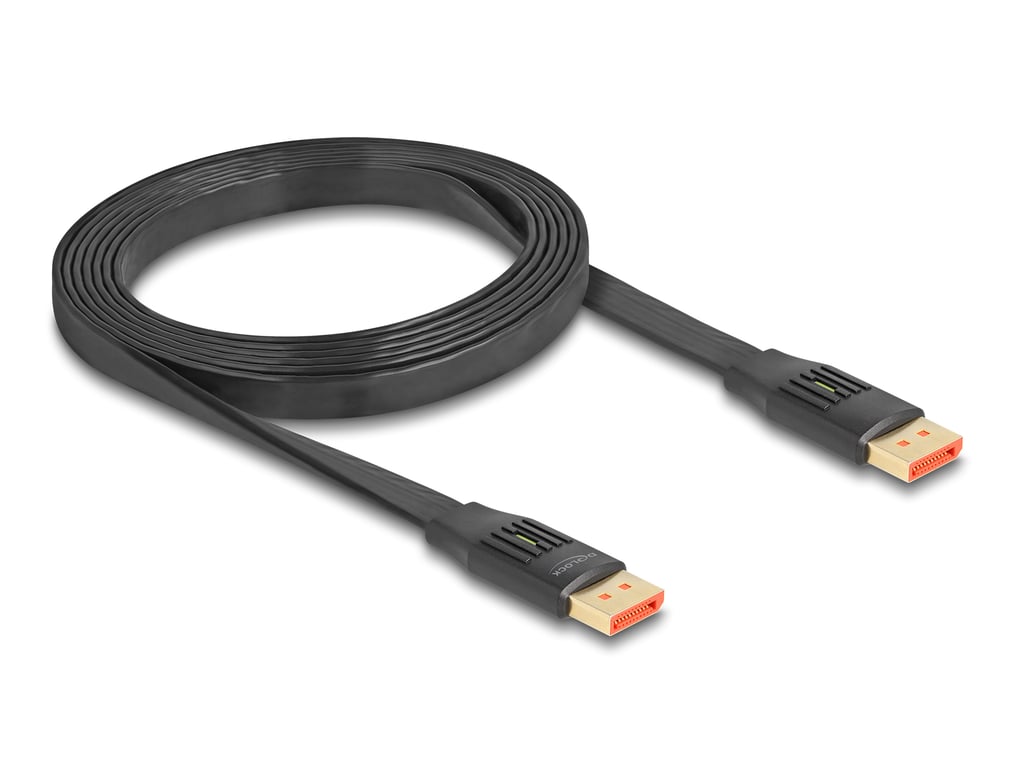 DeLOCK DisplayPort Płaski kabel-taśma 8K 60 Hz 2 m 81006