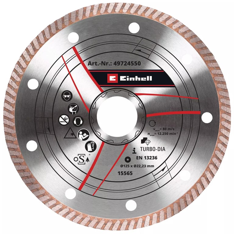 Einhell 49724550 element do szlifierki kątowej Tarcza tnąca